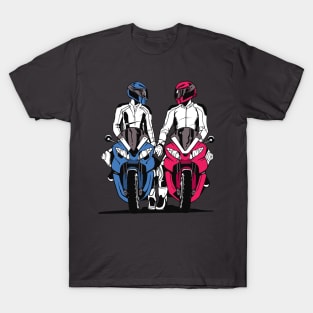 valentines day motorcycle T-Shirt